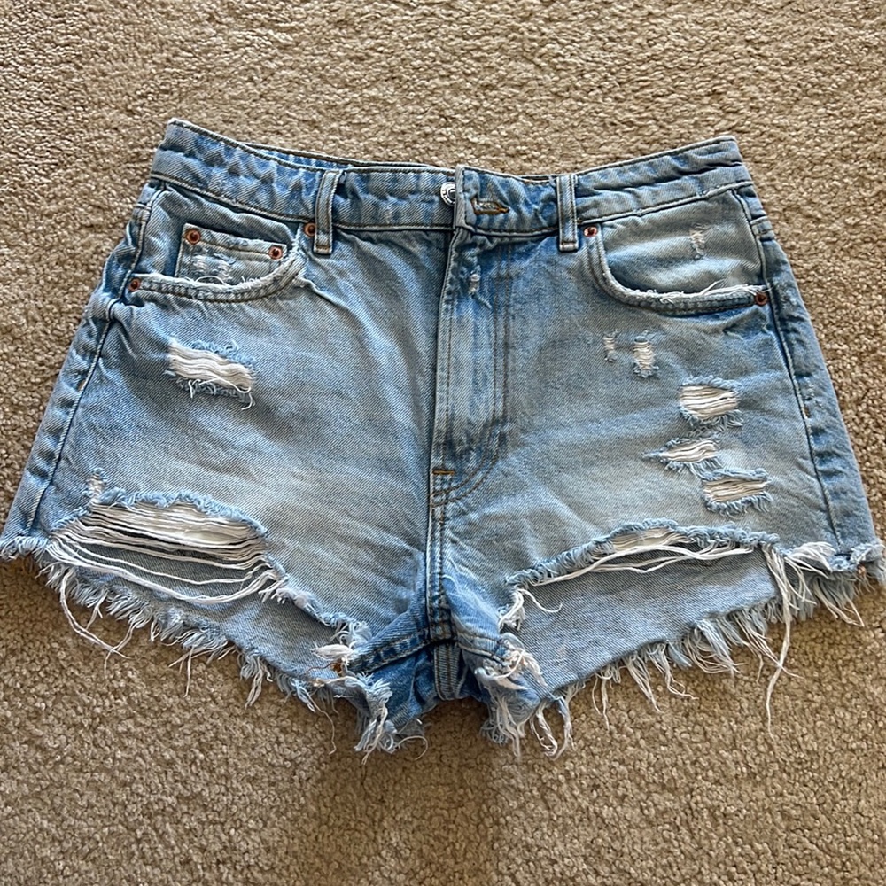 ZW THE HIGH WAIST SHORTS
FADED BLUE